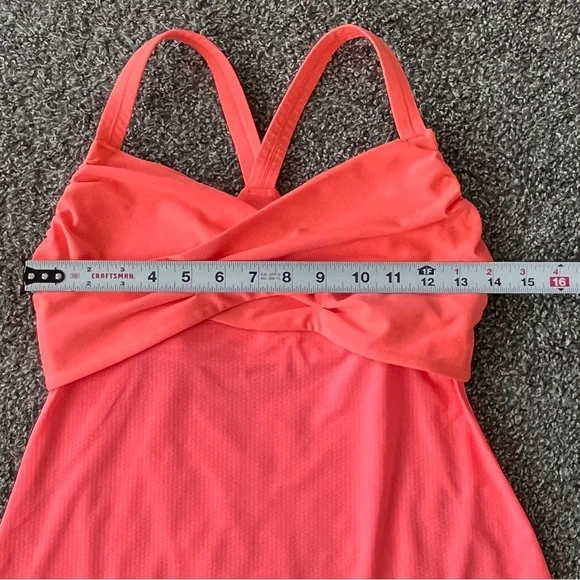 lululemon athletica Orange Wrap It Up Tank Size 8 - Picture 5 of 8